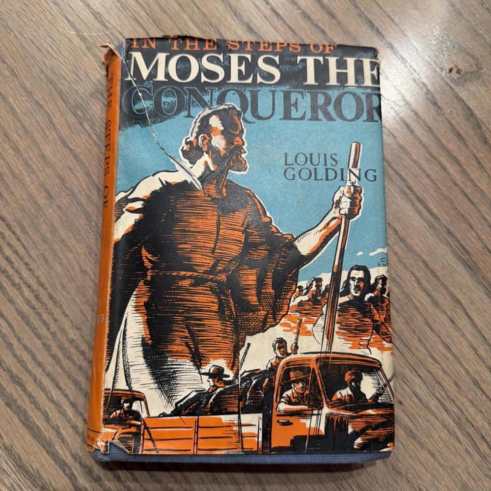 In the Steps of Moses the Conqueror Louis Golding Rich & Cowan 1st UK Ed‎ Rare